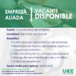 Coordinadora de compras