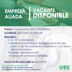 Coordinadora de Contabilidad