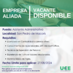 Asistente Administrativo