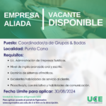 Coordinador/a de Grupos & Bodas