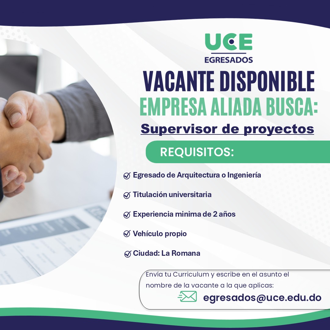 En este momento estás viendo Supervisor de proyectos