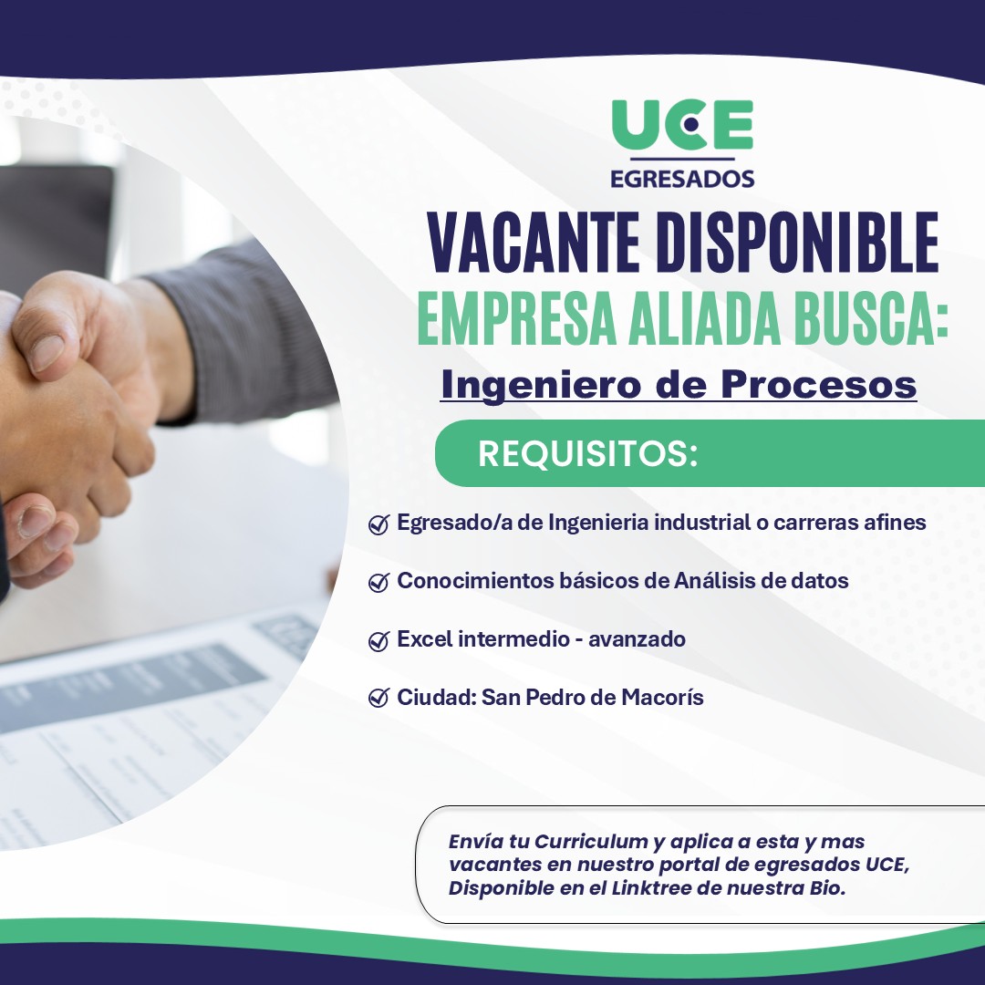 Lee más sobre el artículo Ingeniero de procesos