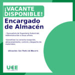 Encargado de Almacén