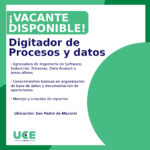 Digitador de Procesos y Datos Digitador de Procesos y Datos