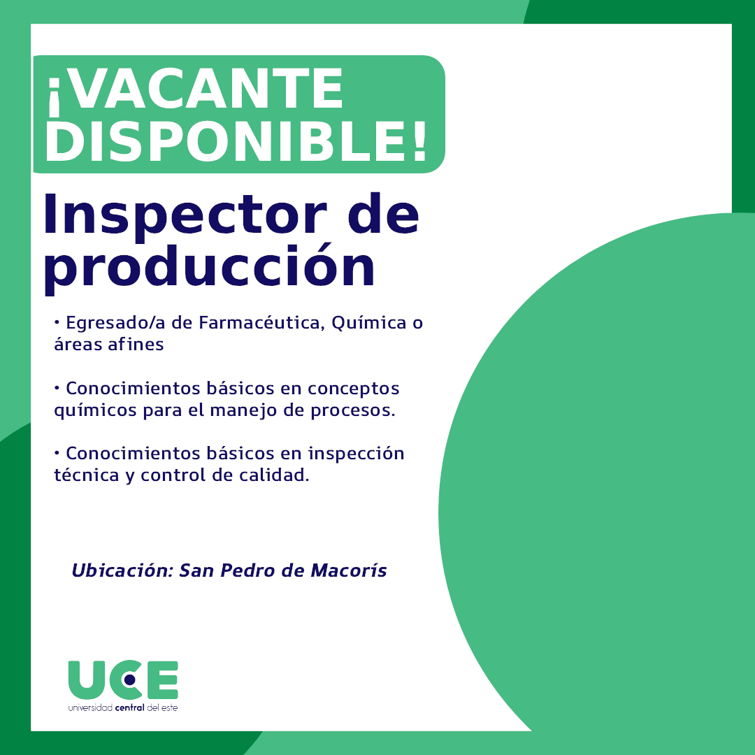 En este momento estás viendo Inspector de Producción